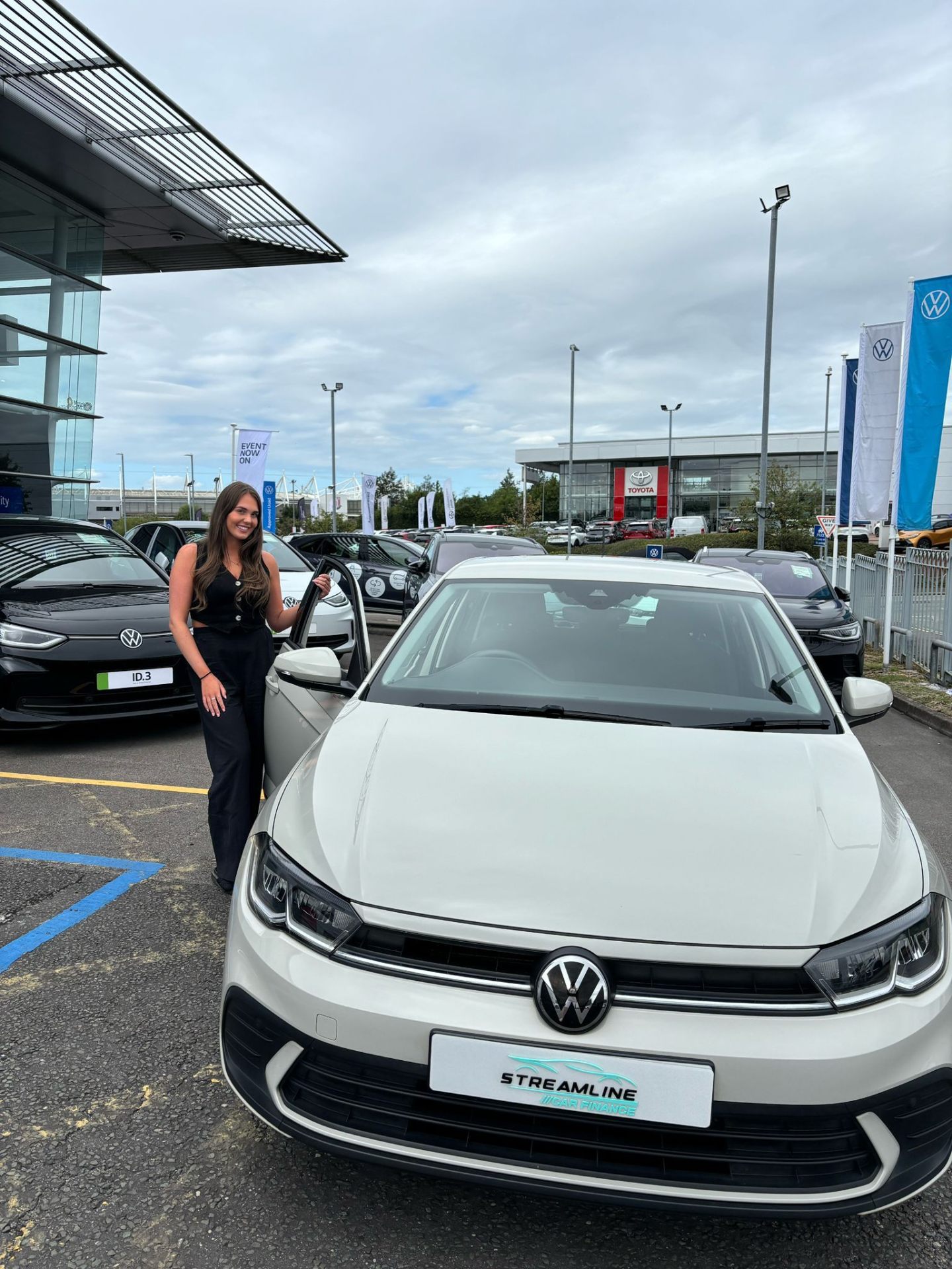 Customer with VW Polo