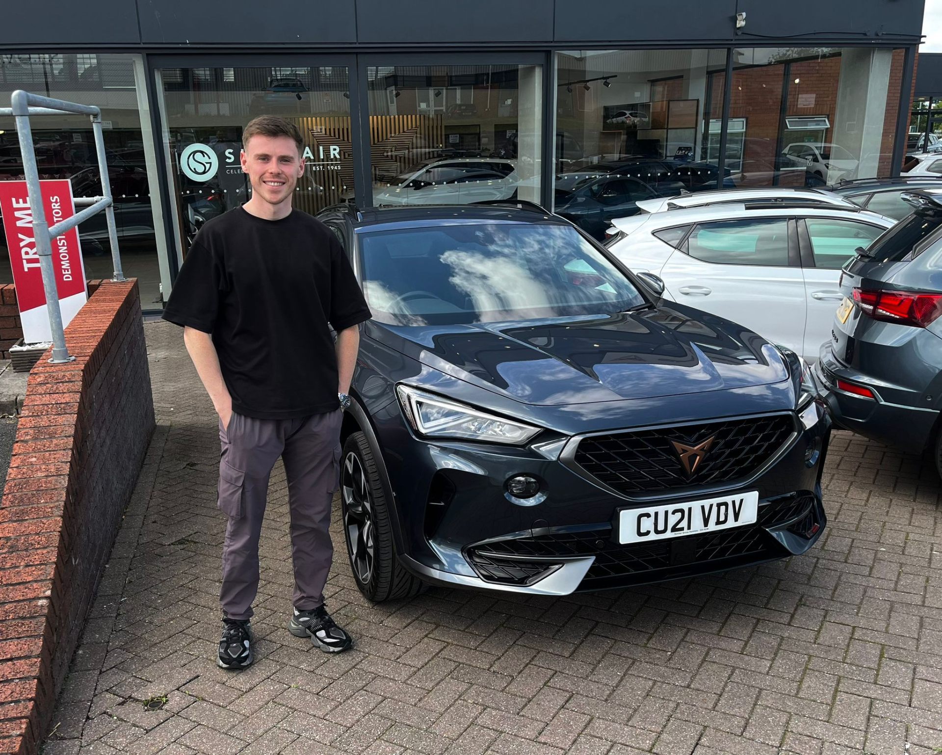 Customer with Cupra Formentor