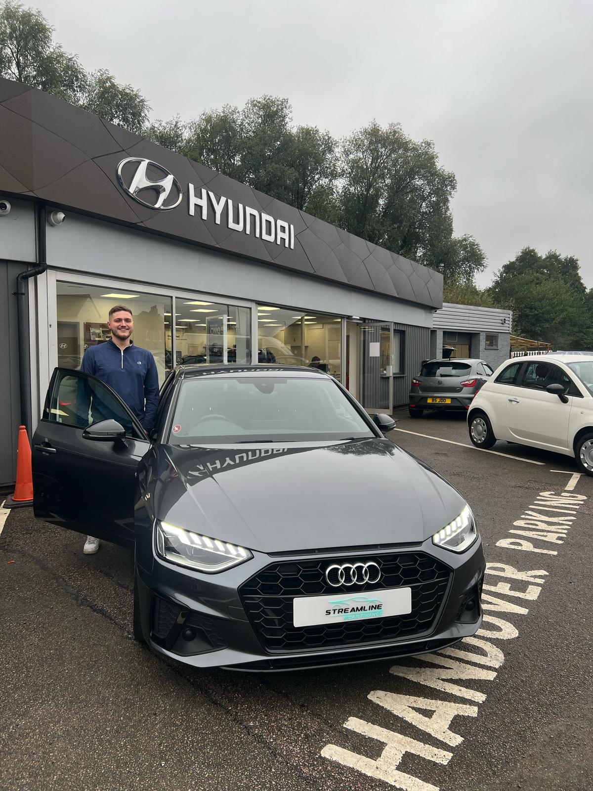 Customer with Audi A4